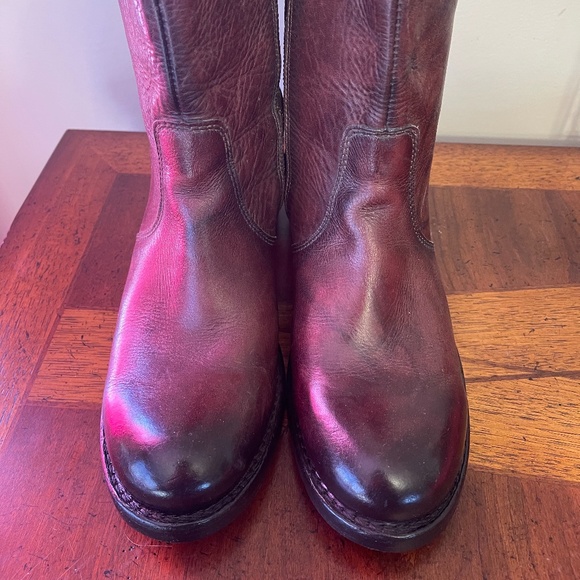 Frye Sabrina Mid Inside Zip Boot